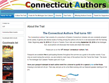 Tablet Screenshot of connecticutauthorstrail.org